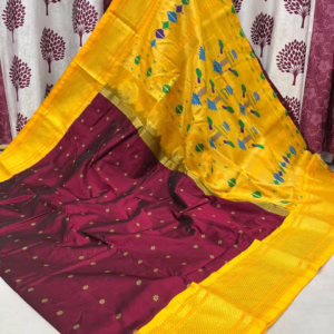 Paithani Sarees: A Masterpiece in Traditional Handicrafts (Written by Sophia Shome)