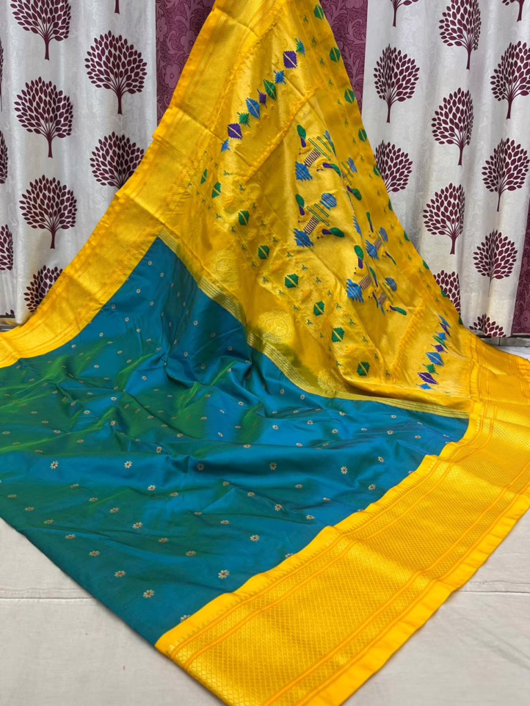 Paithani Sarees: A Masterpiece in Traditional Handicrafts (Written by Sophia Shome) 12 Paithani Sarees: A Masterpiece in Traditional Handicrafts (Written by Sophia Shome) WhatsApp Image 2025 07 28 at 3.13.42 PM 1 https://ethniclovers.com/wp-content/uploads/2025/08/WhatsApp-Image-2025-07-28-at-3.13.41-PM.avif Ethniclover