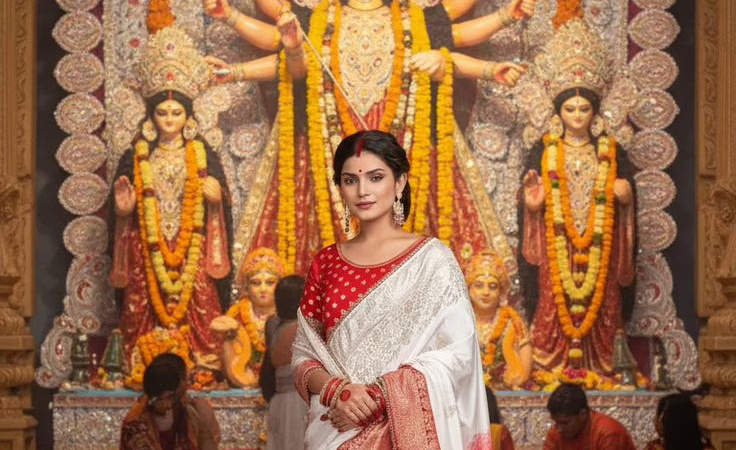Tradition, Grace, and Style – Your Durga Puja 2025 Saree Lookbook