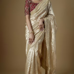Tissue Sarees: The Fabric That Looks Like Liquid Gold