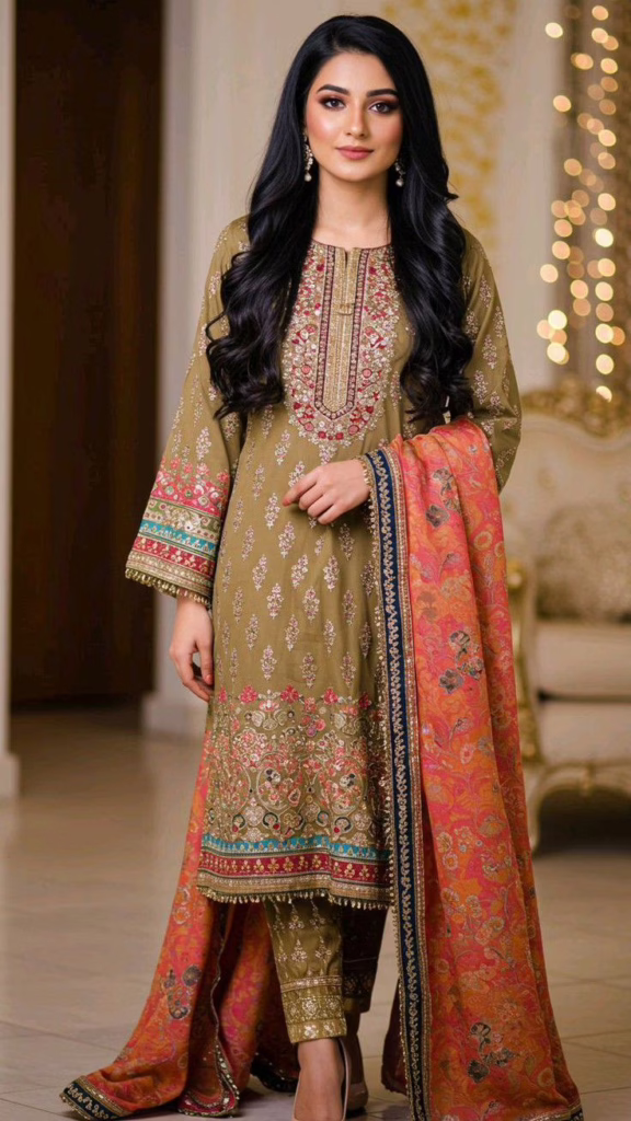 Lightweight Embroidered Indian Ensembles for Summer Festivals 6 Lightweight Embroidered Indian Ensembles for Summer Festivals Lightweight embroidered ethnic outfit for summer festival