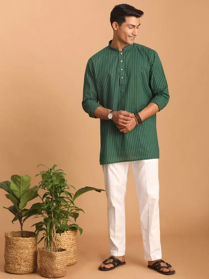 5 Trendy Ideas for Men's Short Kurta Every Man Should Know 6 5 Trendy Ideas for Men's Short Kurta Every Man Should Know A man in a complete short kurta with right accessories