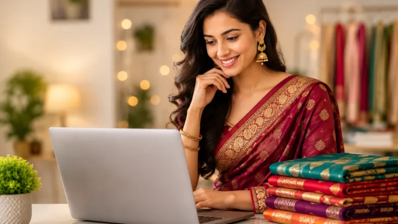 7 Insider Secrets to Buying the Perfect Saree Online