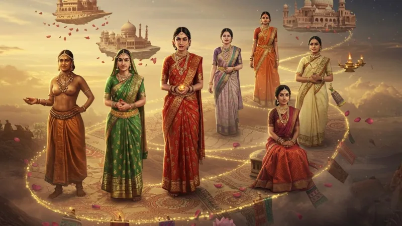 Indian Ethnic Wear: A Sneak Peek Into History!
